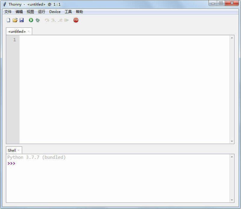 Thonny软件相关功能示例图