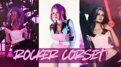 《赛博朋克2077》摇杆紧身胸衣MOD截图1