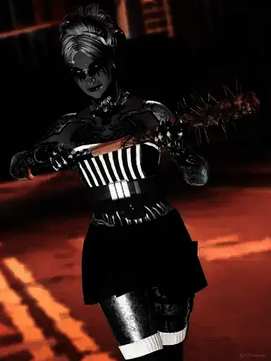 《赛博朋克2077》摇杆紧身胸衣MOD截图2