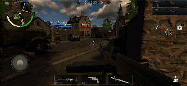 匹配完成战斗界面