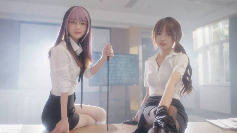 《美女，请别影响我学习》中的女主角们