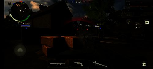 瞄准敌人界面图