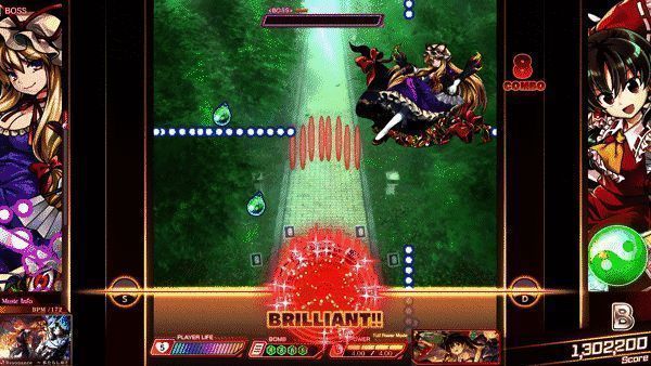 弹幕环节游戏画面