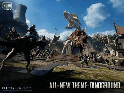 Pubg地铁逃生恐龙世界游戏画面