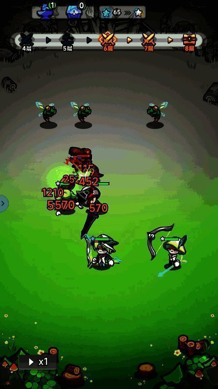 彩色点点战争开启战斗按钮