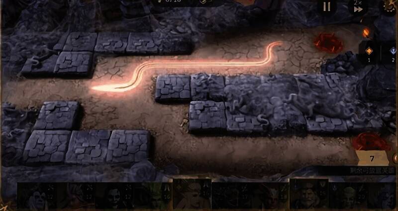 潮汐守望者怪物行动路线示意图