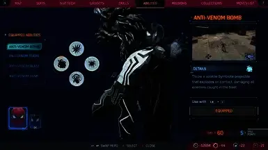 《漫威蜘蛛侠2》共生体重新着色MOD截图3