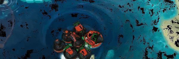 宁芙与玩家驾驶瓶盖战舰动画