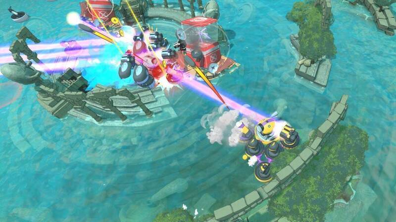 PVE模式中玩家拦截海怪画面