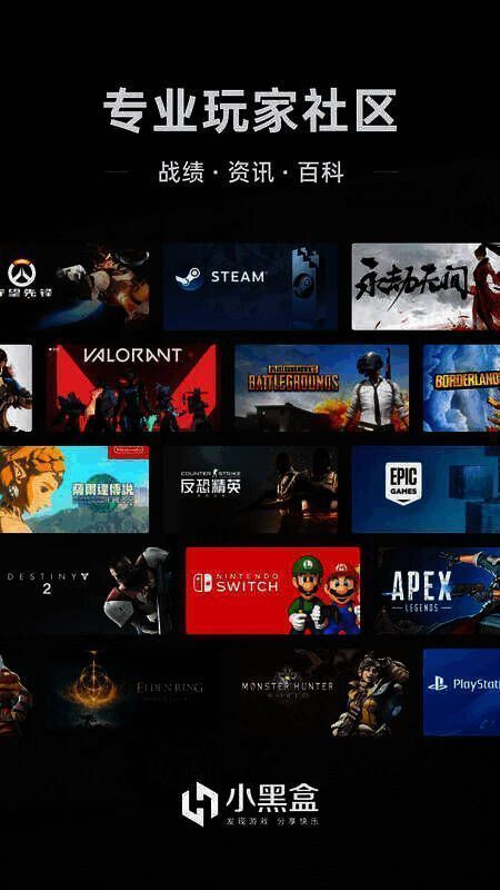 小黑盒游戏社区 iOS 官方版功能展示图