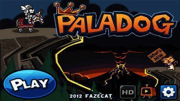 帕拉狗骑士开始游戏界面