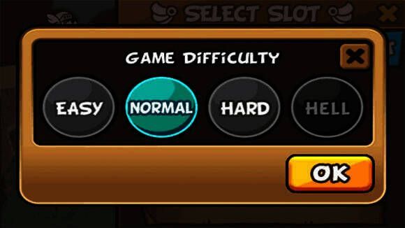 帕拉狗骑士难度选择界面