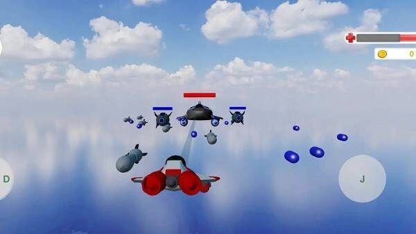 空中模拟战机游戏画面