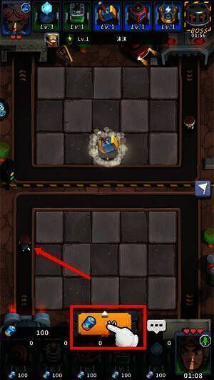 游戏对战界面截图