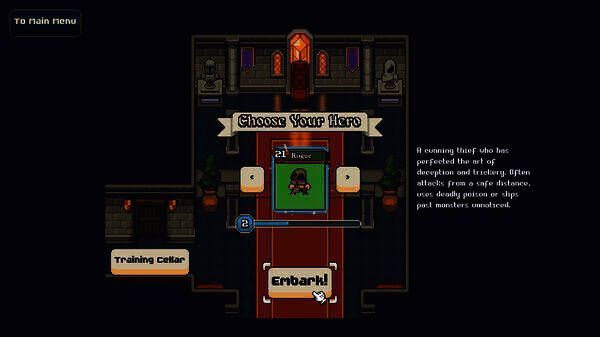 《寻剑迷途》游戏中策略决策画面