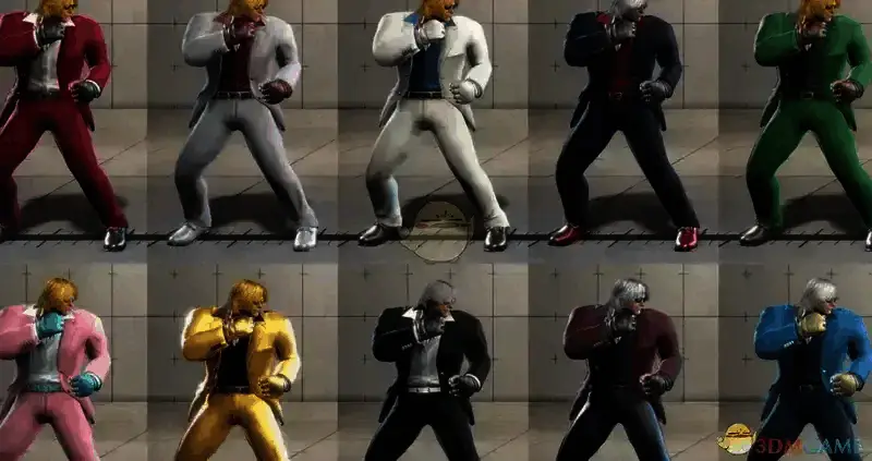 《街头霸王6》肯的如龙黑帮西装MOD截图一