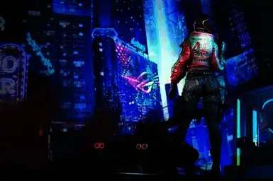 《辐射4》赛博朋克风格夹克MOD游戏截图1