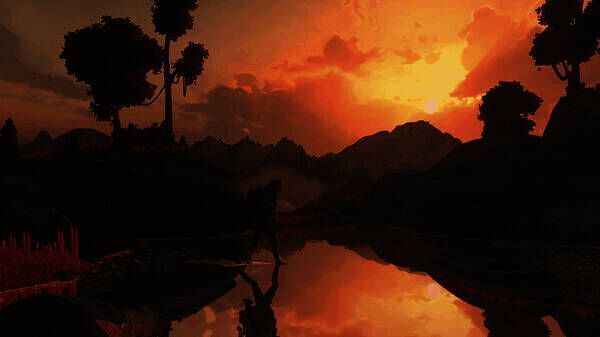 孤山独影精美画面截图