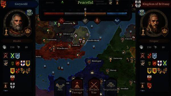 《欧陆战争7:中世纪》游戏画面