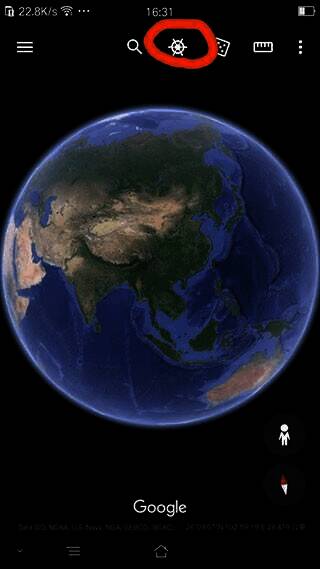 点击圈出部分的界面图