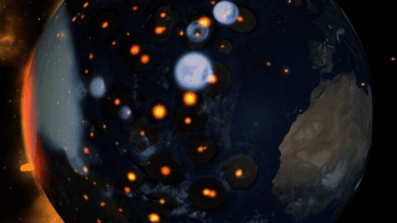 宇宙沙盘 2星球环境设定画面