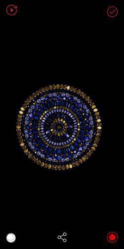 Dazzly绚石工坊完成填充界面