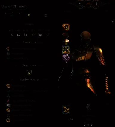 《博德之门3》亡灵冠军MOD截图1