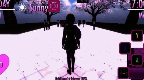 病娇模拟器逃离学姐游戏画面