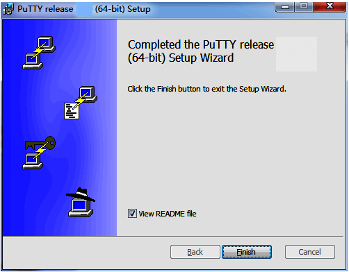 PuTTY安装完成界面