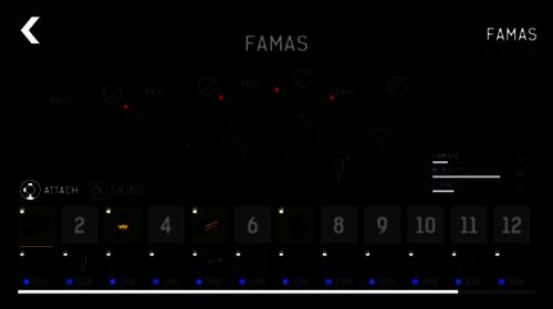 武器零件购买界面图