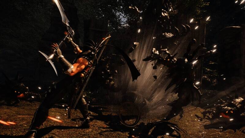 《忍者龙剑传2:黑之章》游戏难度选择界面