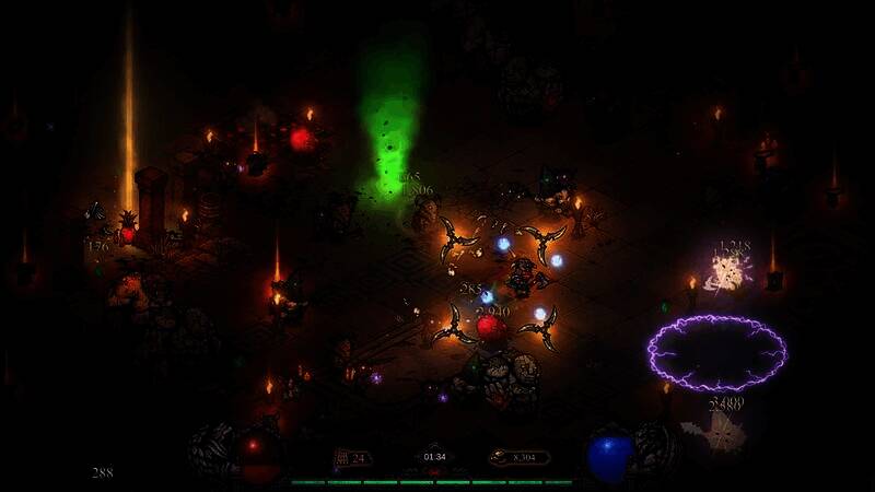 巴别塔游戏黑暗幻想风格画面