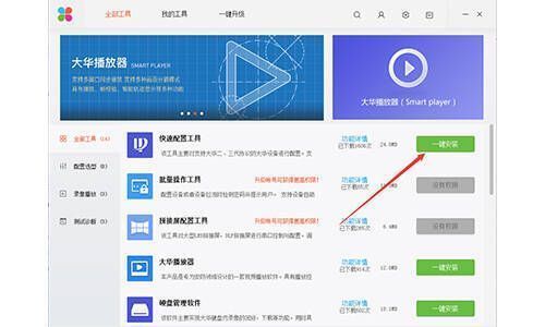 大华工具管家一键安装操作图