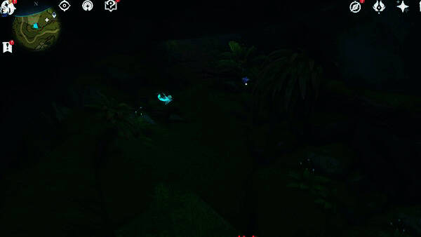 恒那兰那右边路线及仙灵位置