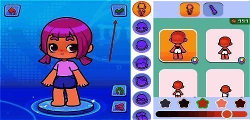 奇妙创意世界角色创建完成保存界面