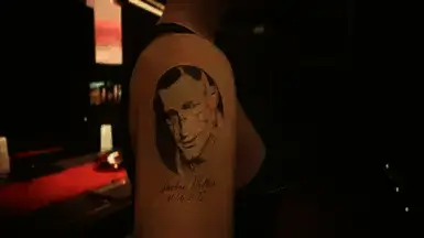 《赛博朋克2077》纪念纹身MOD展示图2