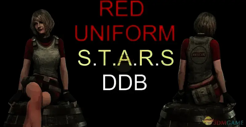 《生化危机4:重制版》阿什莉黎明杀机红色制服MOD截图