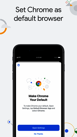 谷歌浏览器苹果iOS版展示图