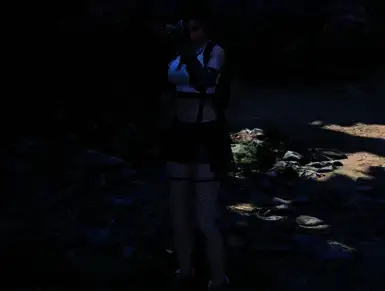 《最终幻想7：重生》蒂法渔网丝袜MOD游戏截图