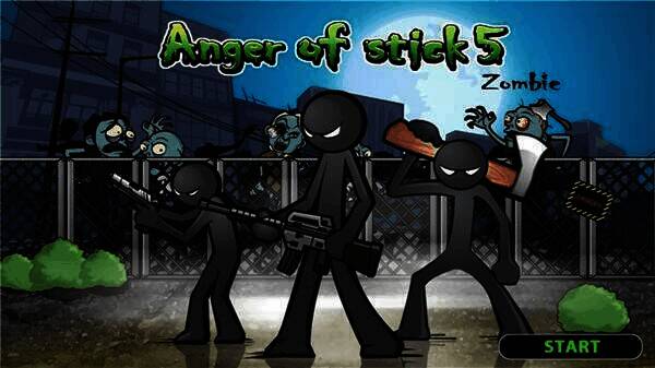 愤怒的火柴人5游戏画面