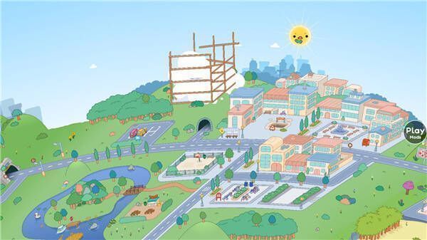 托卡的日常生活3D房子建造画面