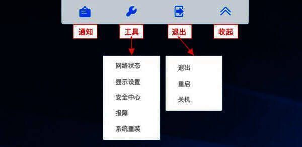 工具栏功能界面