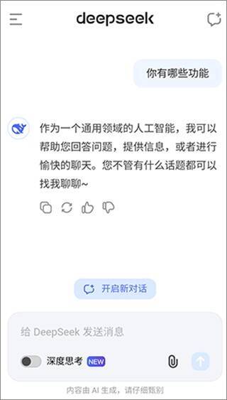 输入问题界面截图