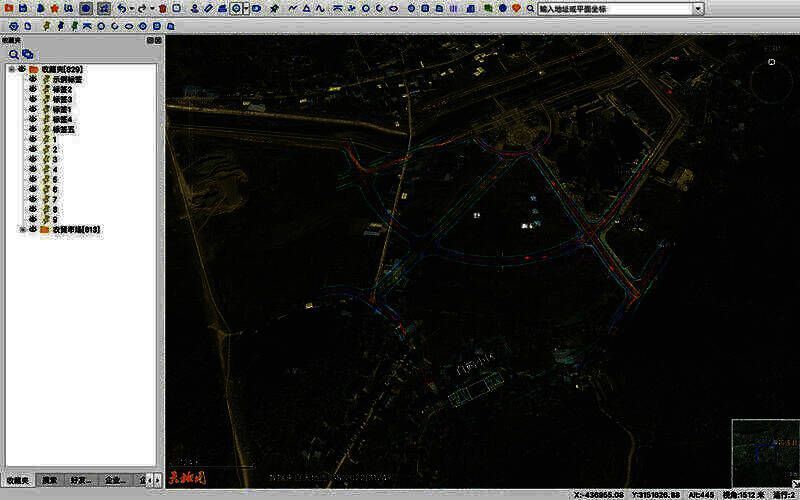 奥维互动地图规划设计图纸展示示例