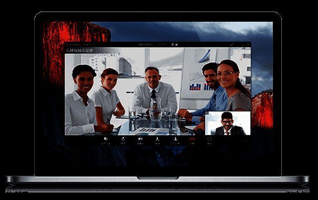 yealink亿联视频会议mac版界面截图