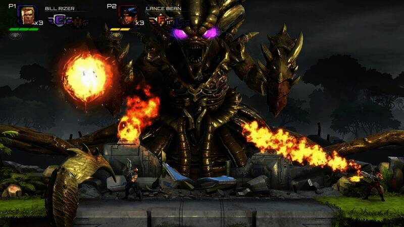 魂斗罗:加鲁加行动游戏场景