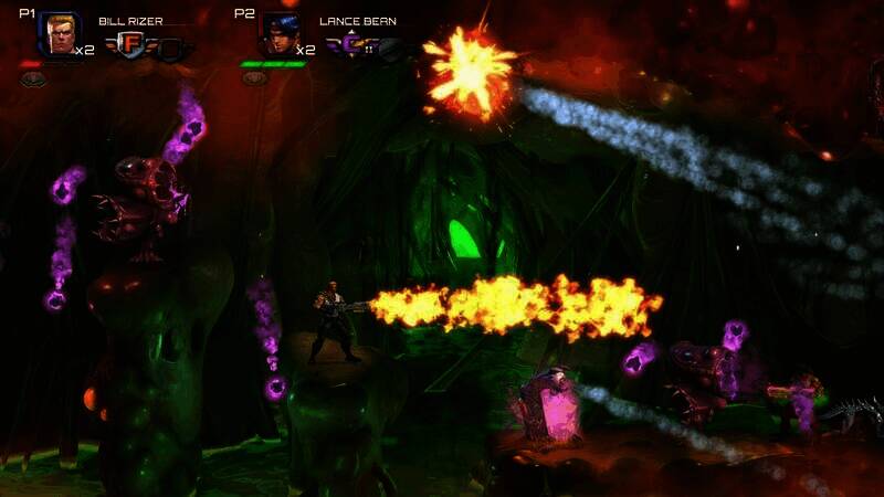 魂斗罗:加鲁加行动角色展示