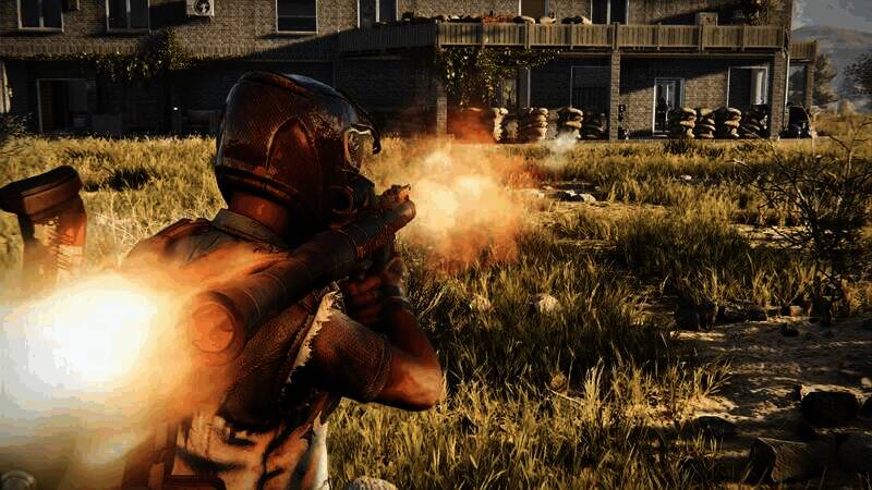 《七日世界》游戏枪械展示