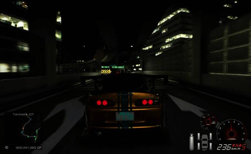 《首都高赛车》比赛画面