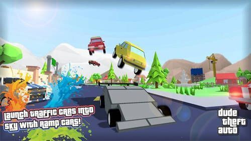 《盗窃汽车》游戏画面